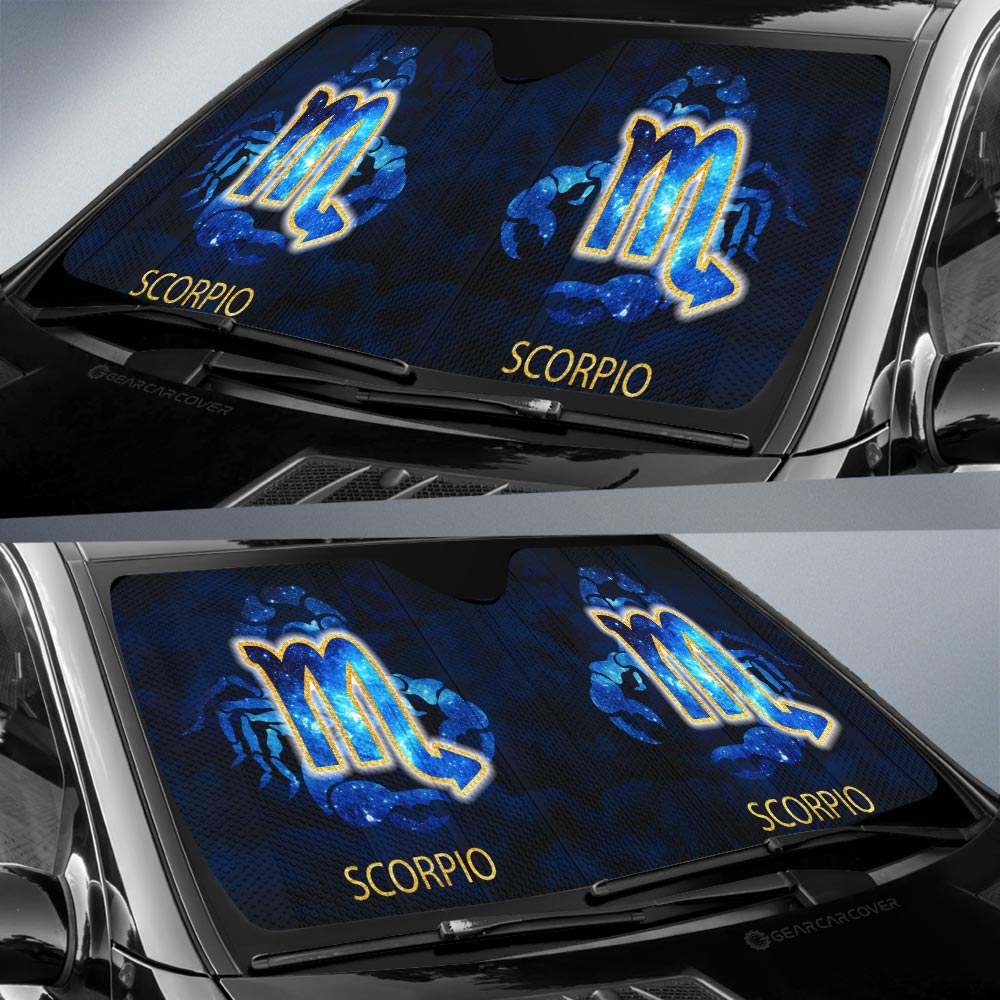 Scorpio Car Sunshade Custom Zodiac Car Interior Accessories