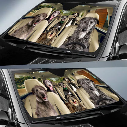 Scottish Deerhound All Over Printed 3D Sun Shade