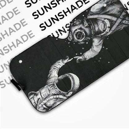 Gearhuman 3D Scuba Diving Astronaut Finger Touch Auto Sunshade