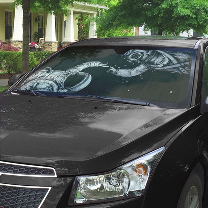 Gearhuman 3D Scuba Diving Astronaut Finger Touch Auto Sunshade