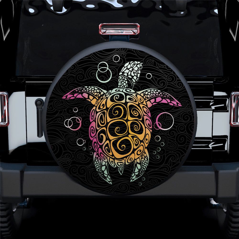 Sea Turtle Car Spare Tire Cover