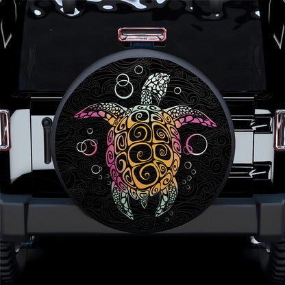 Sea Turtle Car Spare Tire Cover