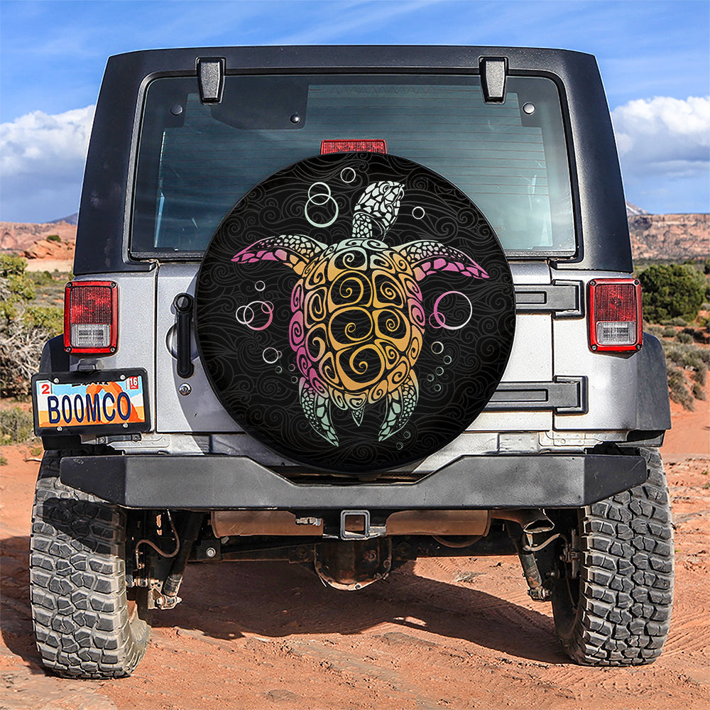 Sea Turtle Car Spare Tire Cover