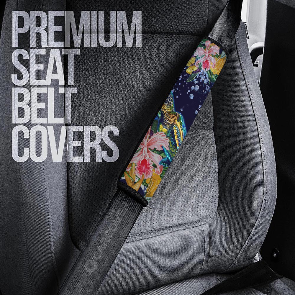 Sea Turtle Seat Belt Covers Custom Car Accessories