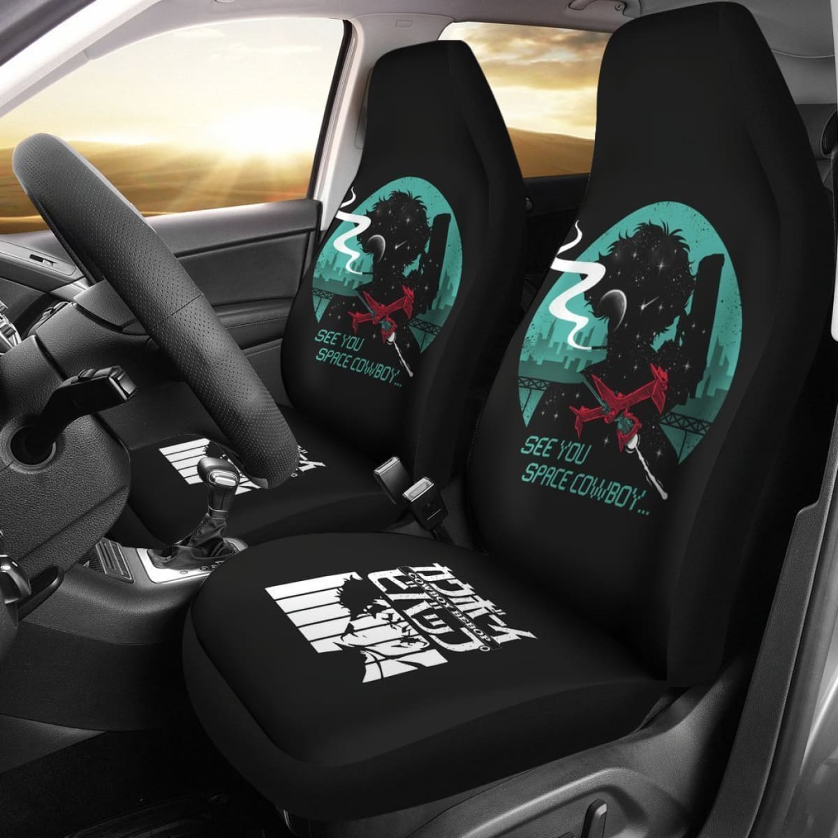 See U Space Cowboy Bebop Car Seat Covers For Fan Gift Lt04 Universal Fit 225721