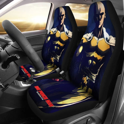 Serious Saitama One Punch Man Car Seat Covers Lt03 Universal Fit 225721