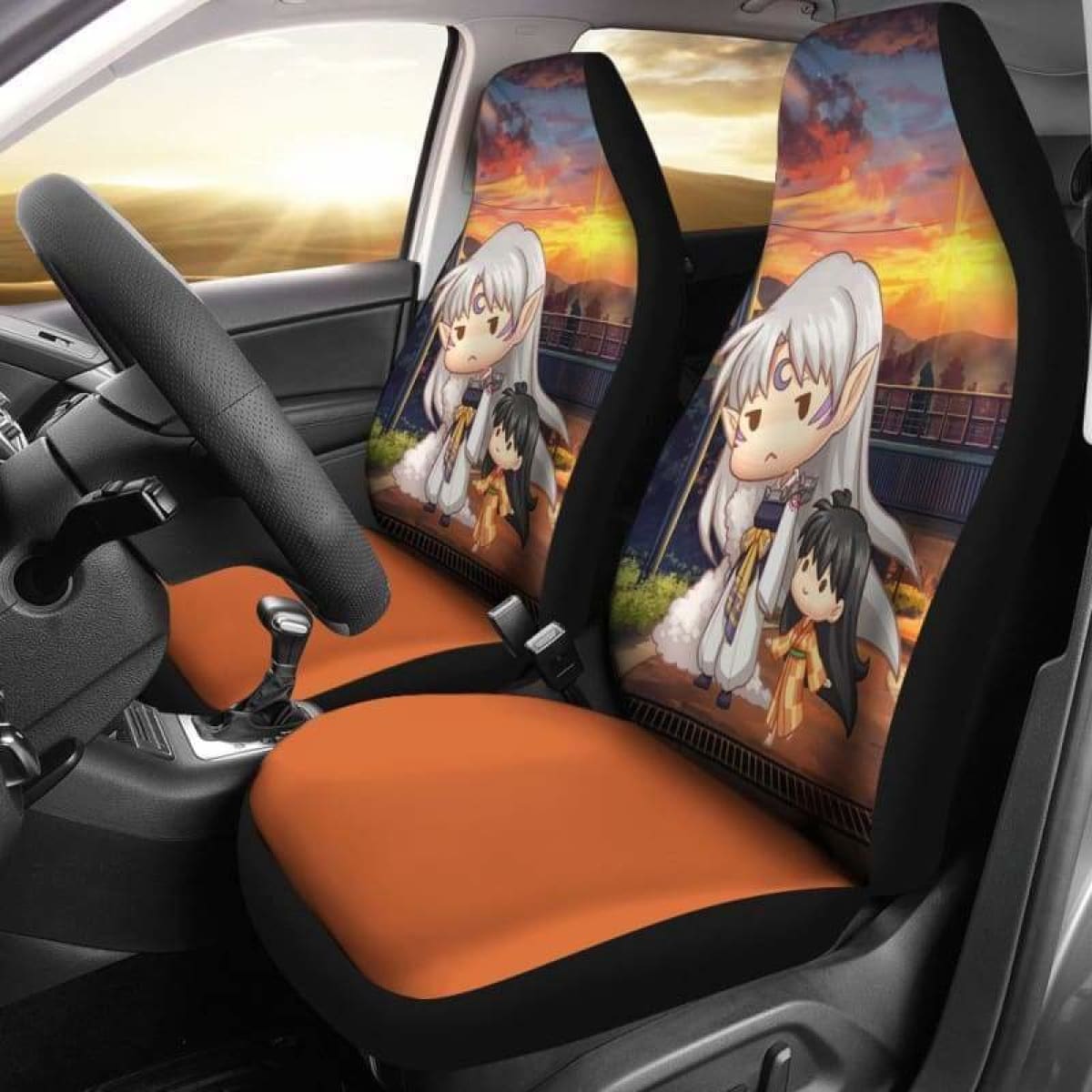 Sesshomaru Rin Inuyasha Car Seat Covers Universal Fit 051312