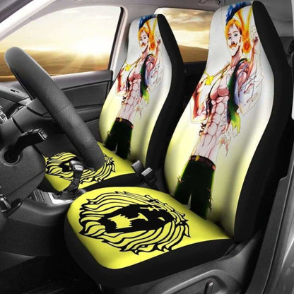 Seven Deadly Sins Escanor Car Seat Covers Universal Fit 051012
