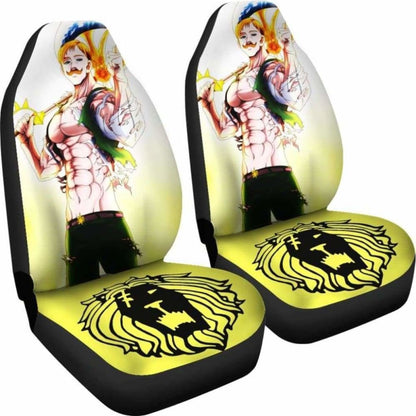 Seven Deadly Sins Escanor Car Seat Covers Universal Fit 051012