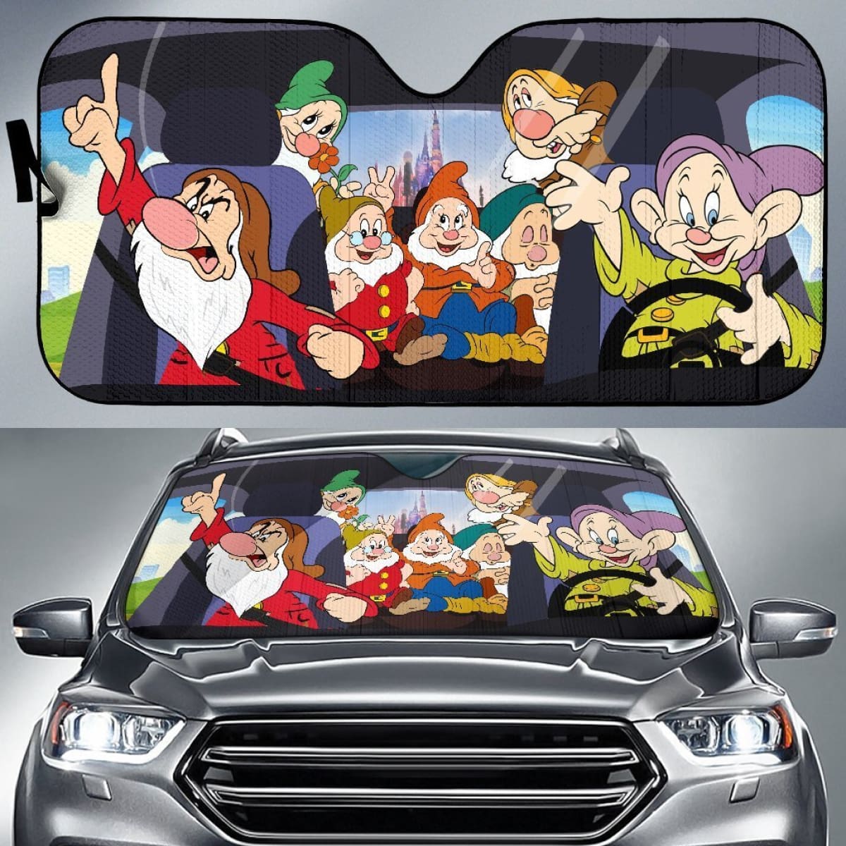Seven Dwarfs - Auto Sun Shades Universal Fit 111204