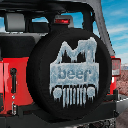 Sexy Girl Jeep Beer Spare Tire Cover - PersonalizedFury