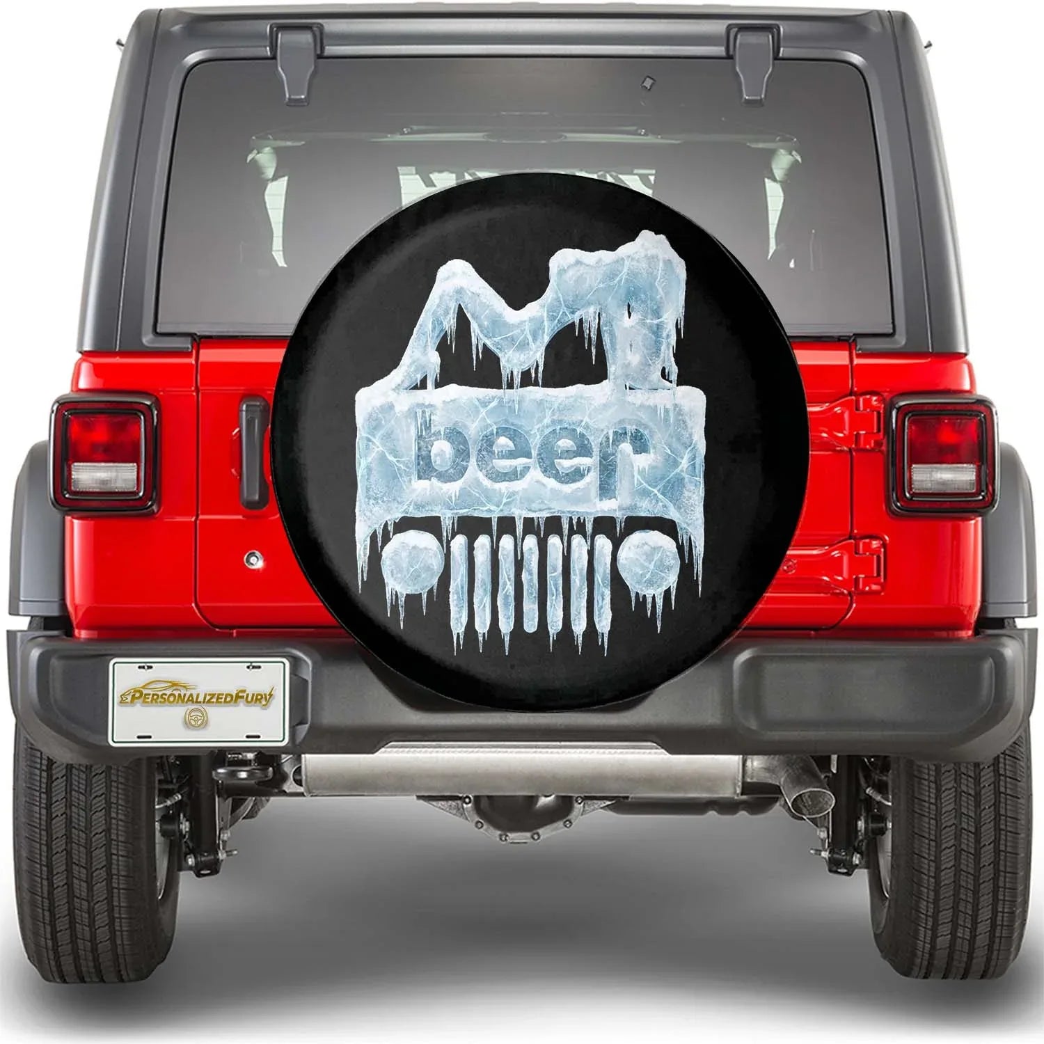 Sexy Girl Jeep Beer Spare Tire Cover - PersonalizedFury