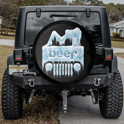 Sexy Girl Jeep Beer Spare Tire Cover - PersonalizedFury