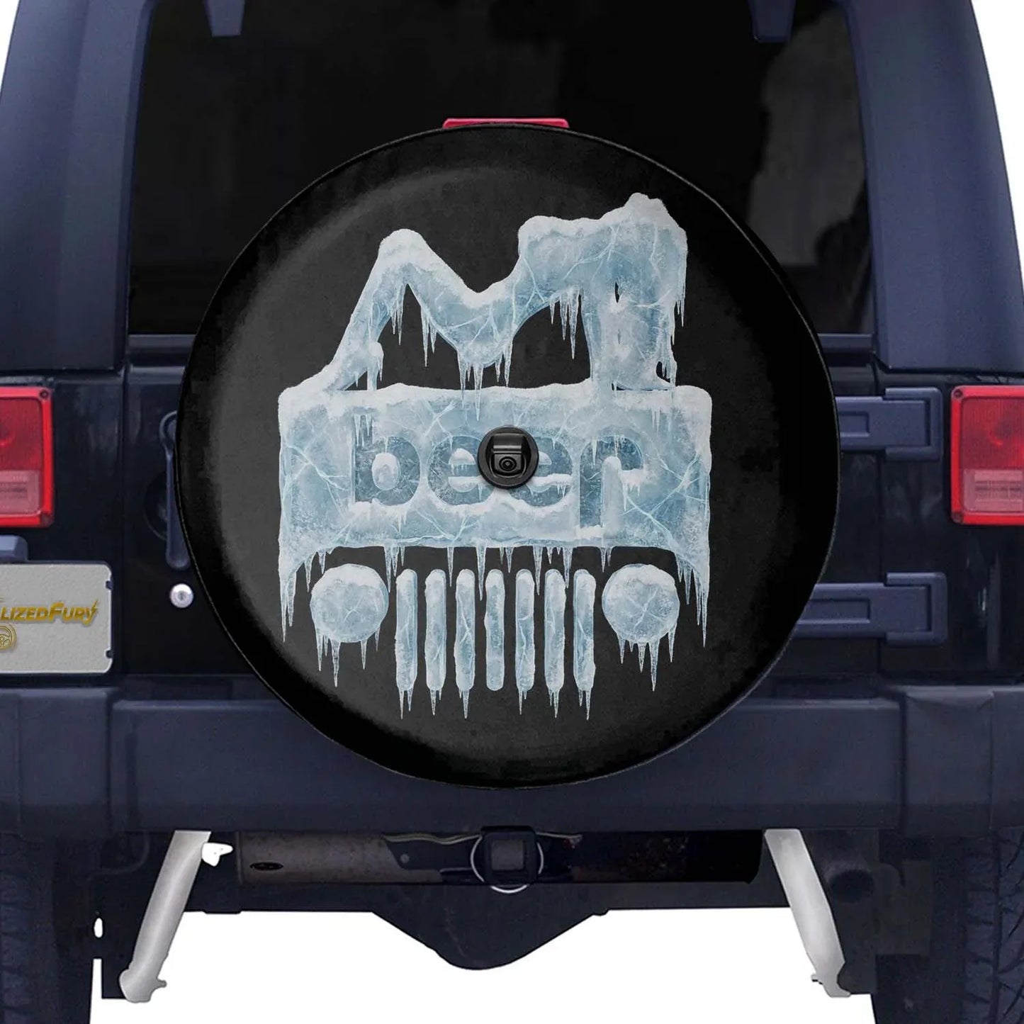 Sexy Girl Jeep Beer Spare Tire Cover - PersonalizedFury