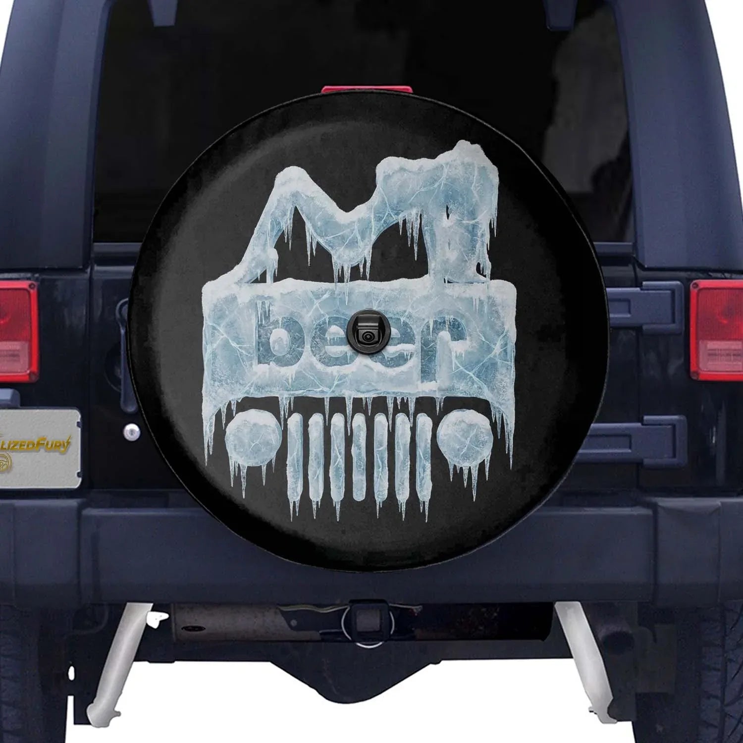 Sexy Girl Jeep Beer Spare Tire Cover - PersonalizedFury