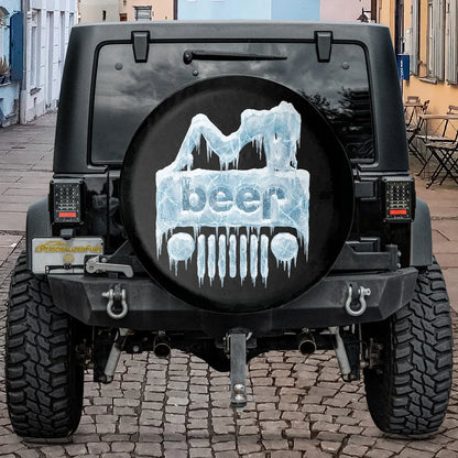 Sexy Girl Jeep Beer Spare Tire Cover - PersonalizedFury