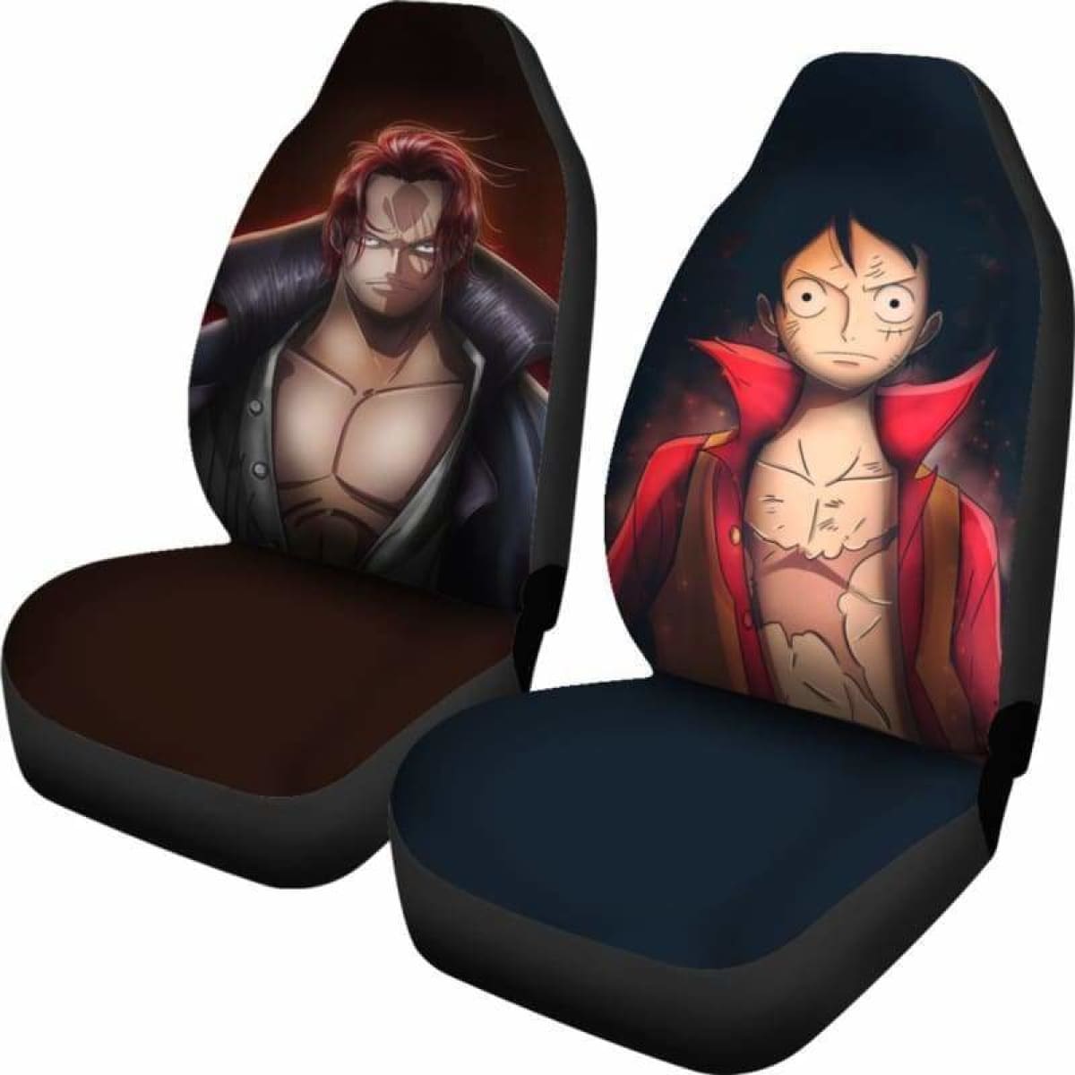 Shanks Luffy One Piece Car Seat Covers Universal Fit 051312