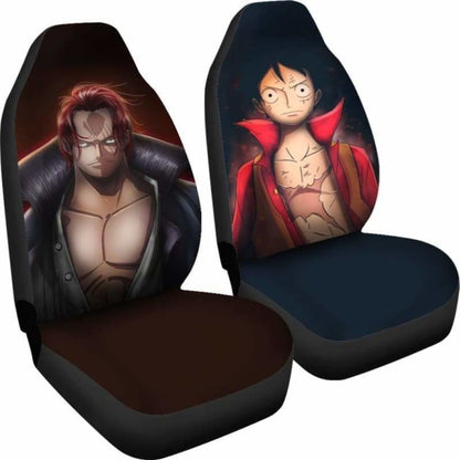 Shanks Luffy One Piece Car Seat Covers Universal Fit 051312