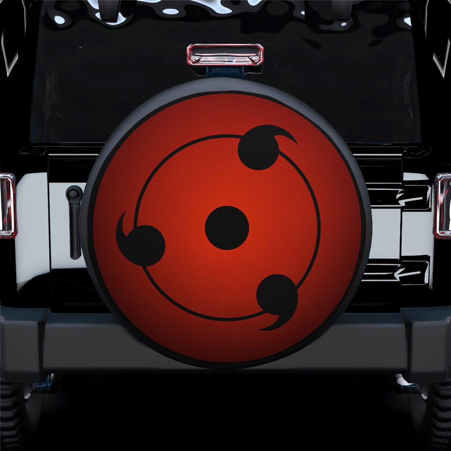 Sharingan Uchiha Spare Tire Cover