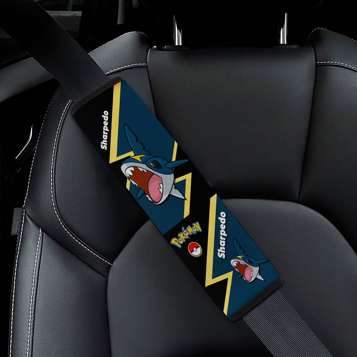 Sharpedo Car Seat Belt Cover Custom Car Accessories