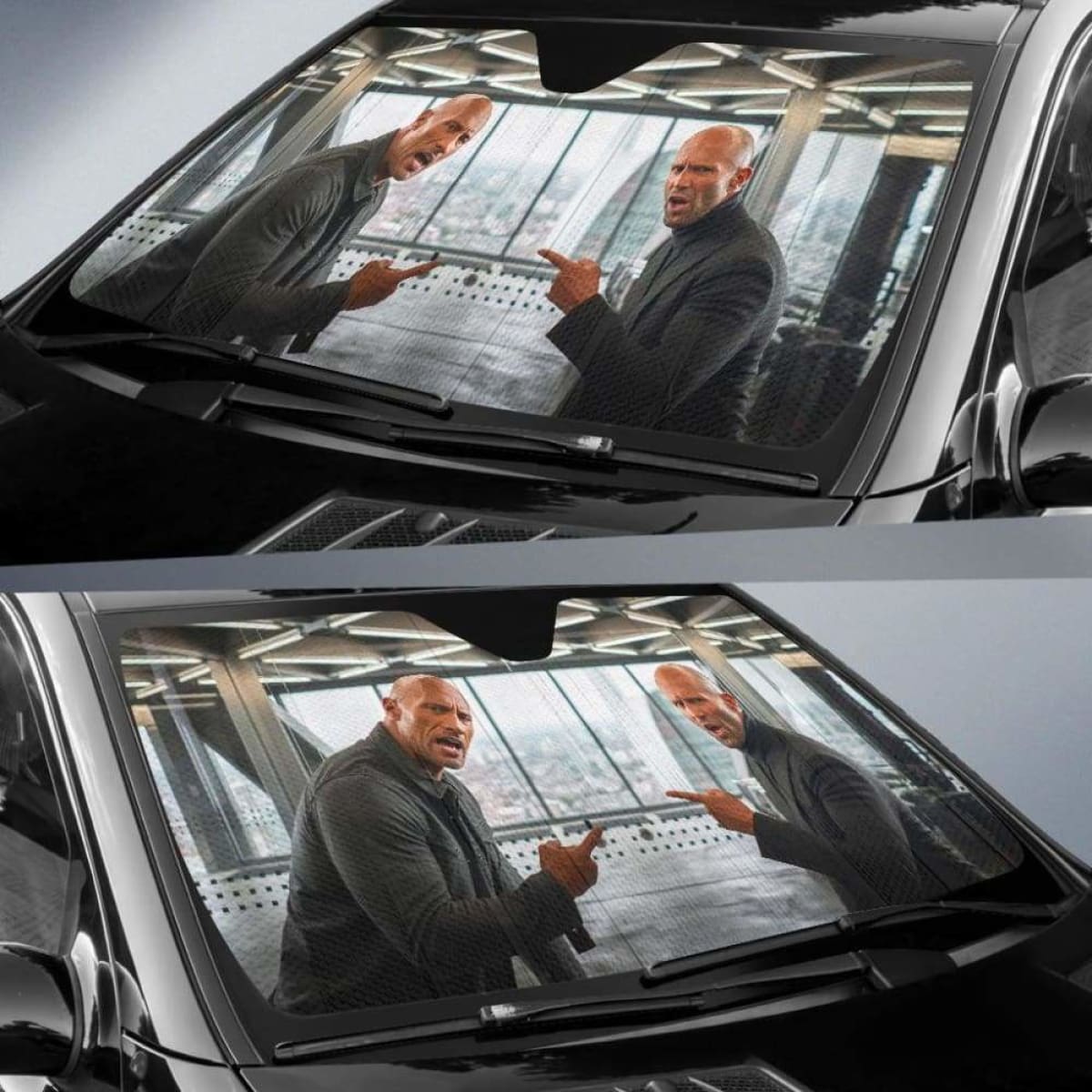 Shaw And Hobbs Funny Car Auto Sun Shades Universal Fit 051312