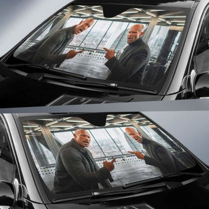 Shaw And Hobbs Funny Car Auto Sun Shades Universal Fit 051312