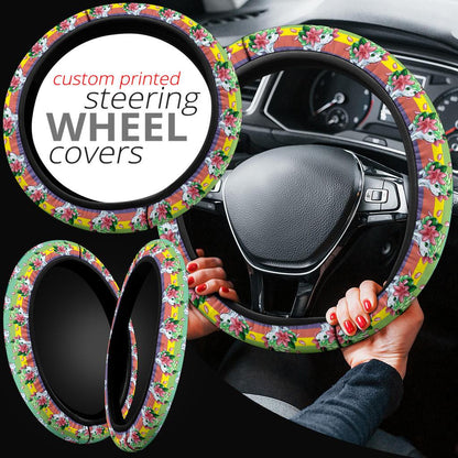 Shaymin Car Steering Wheel Cover