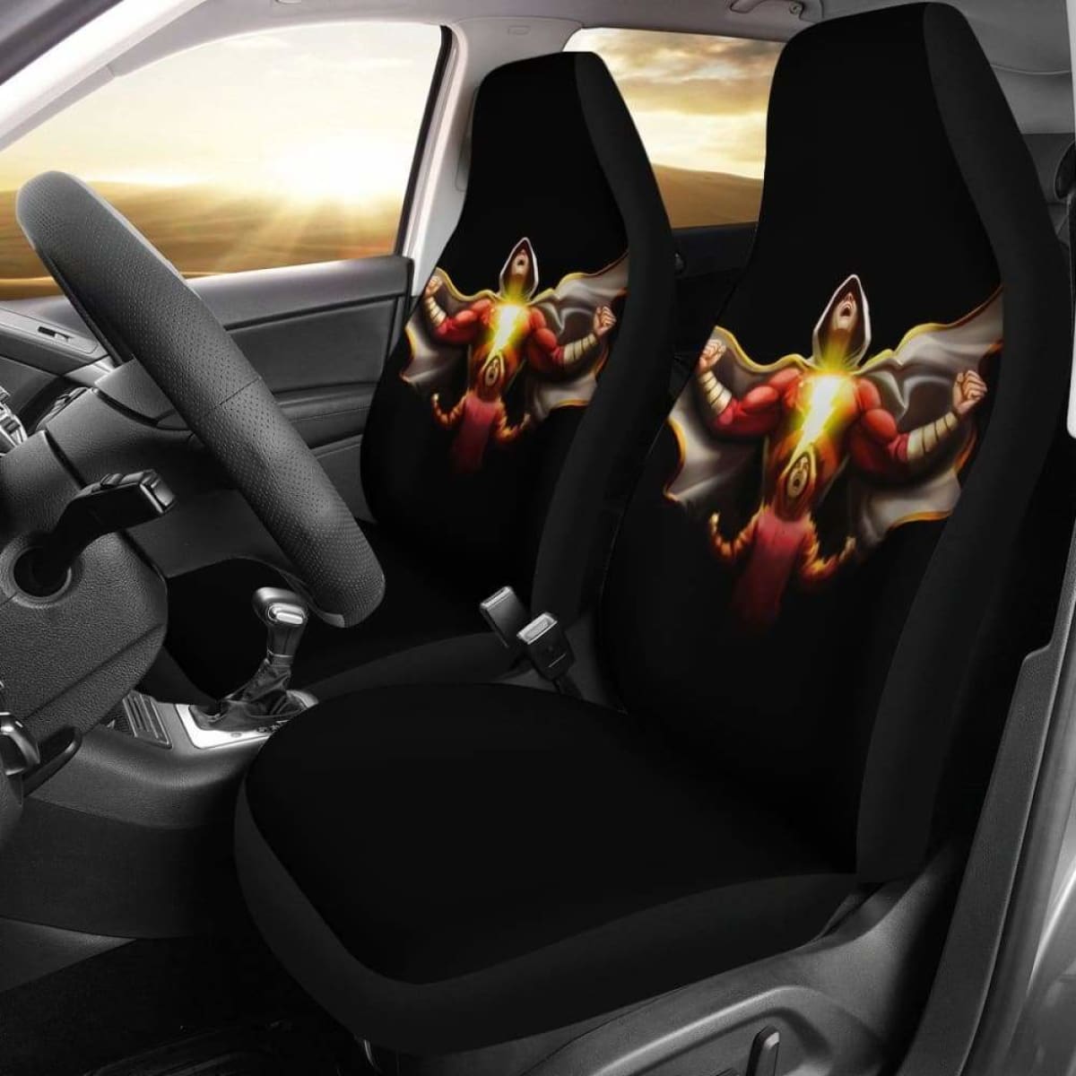 Shazam 2019 Car Seat Covers Universal Fit 051012