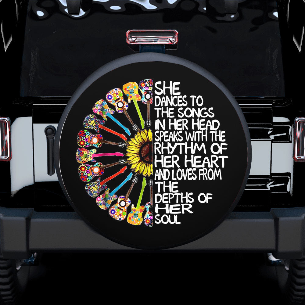 She Dances To The Songs Spare Tire Cover