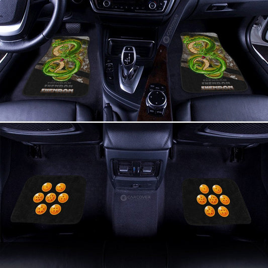 Sheron Car Floor Mats Custom Anime Dragon Ball Car Accessories
