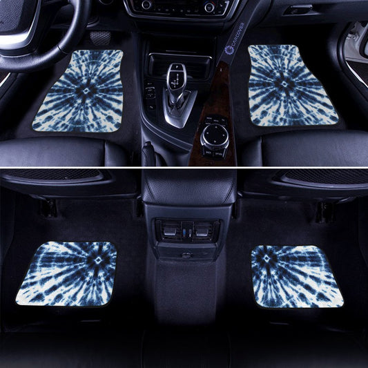 Shibori Tie Dye Car Floor Mats Custom Hippie Car Accessories Gifts