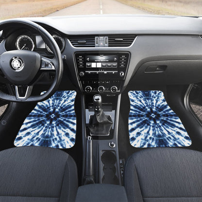 Shibori Tie Dye Car Floor Mats Custom Hippie Car Accessories Gifts