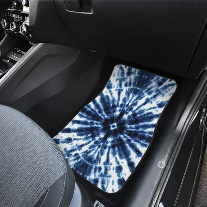 Shibori Tie Dye Car Floor Mats Custom Hippie Car Accessories Gifts