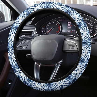 Shibori Tie Dye Steering Wheel Covers Custom Hippie Tie Dye Hippie Car Accessories