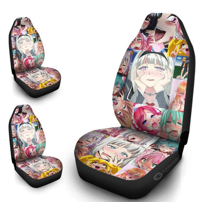 Shimoneta Anna Nishikinomiya Car Seat Covers Custom Car Interior Accessories