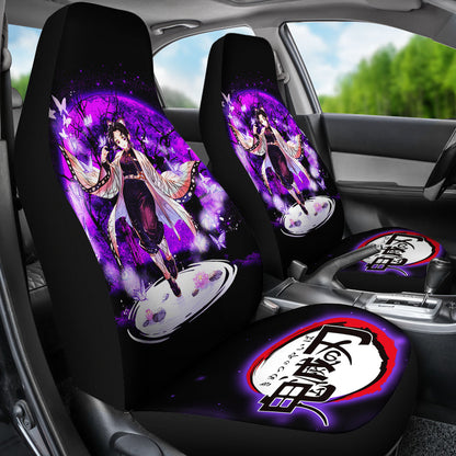 Shinobu Demon Slayer Moonlight Car Seat Covers