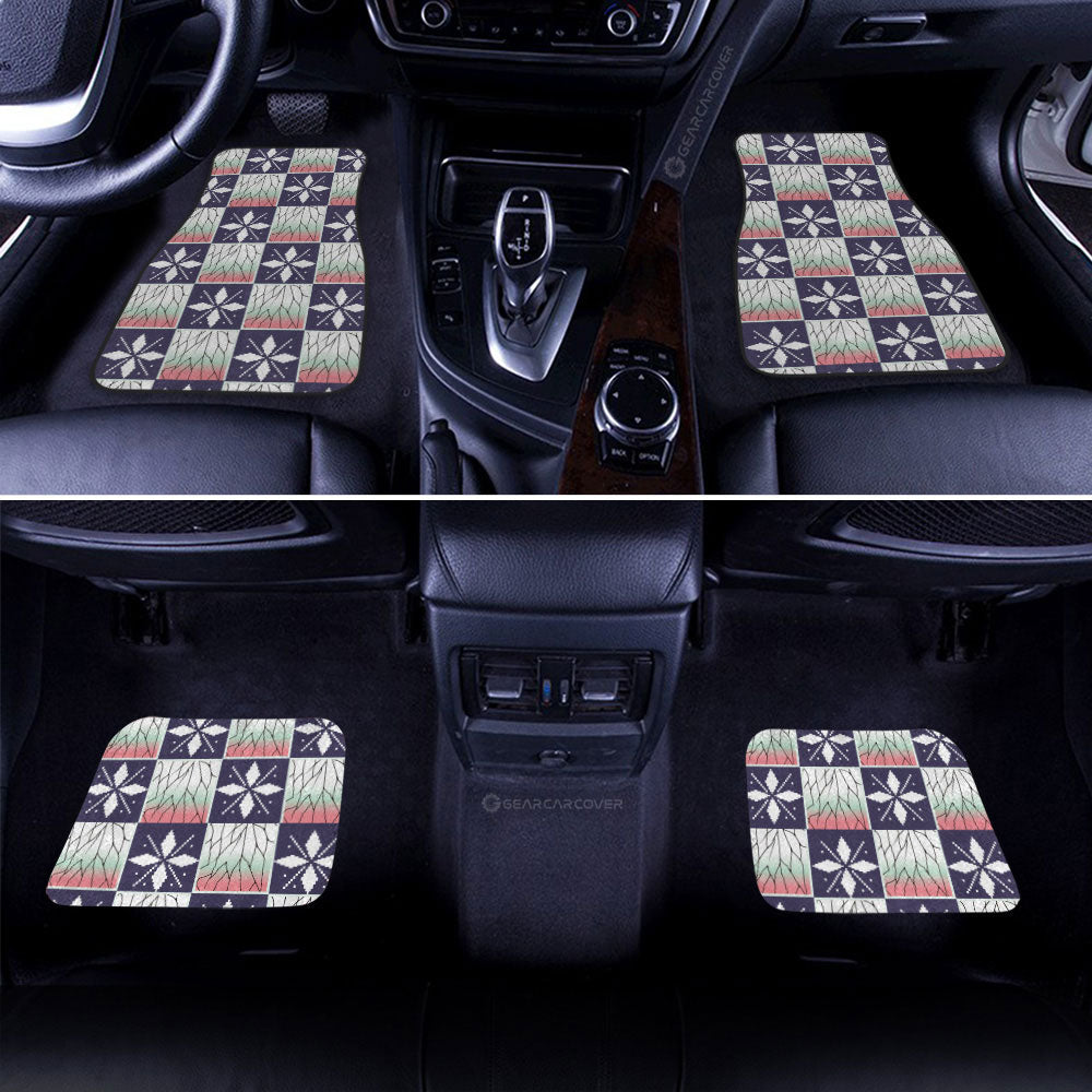 Shinobu Kocho Car Floor Mats Custom Anime Car Accessories