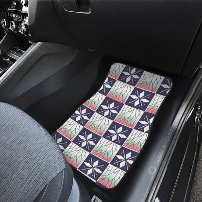 Shinobu Kocho Car Floor Mats Custom Anime Car Accessories