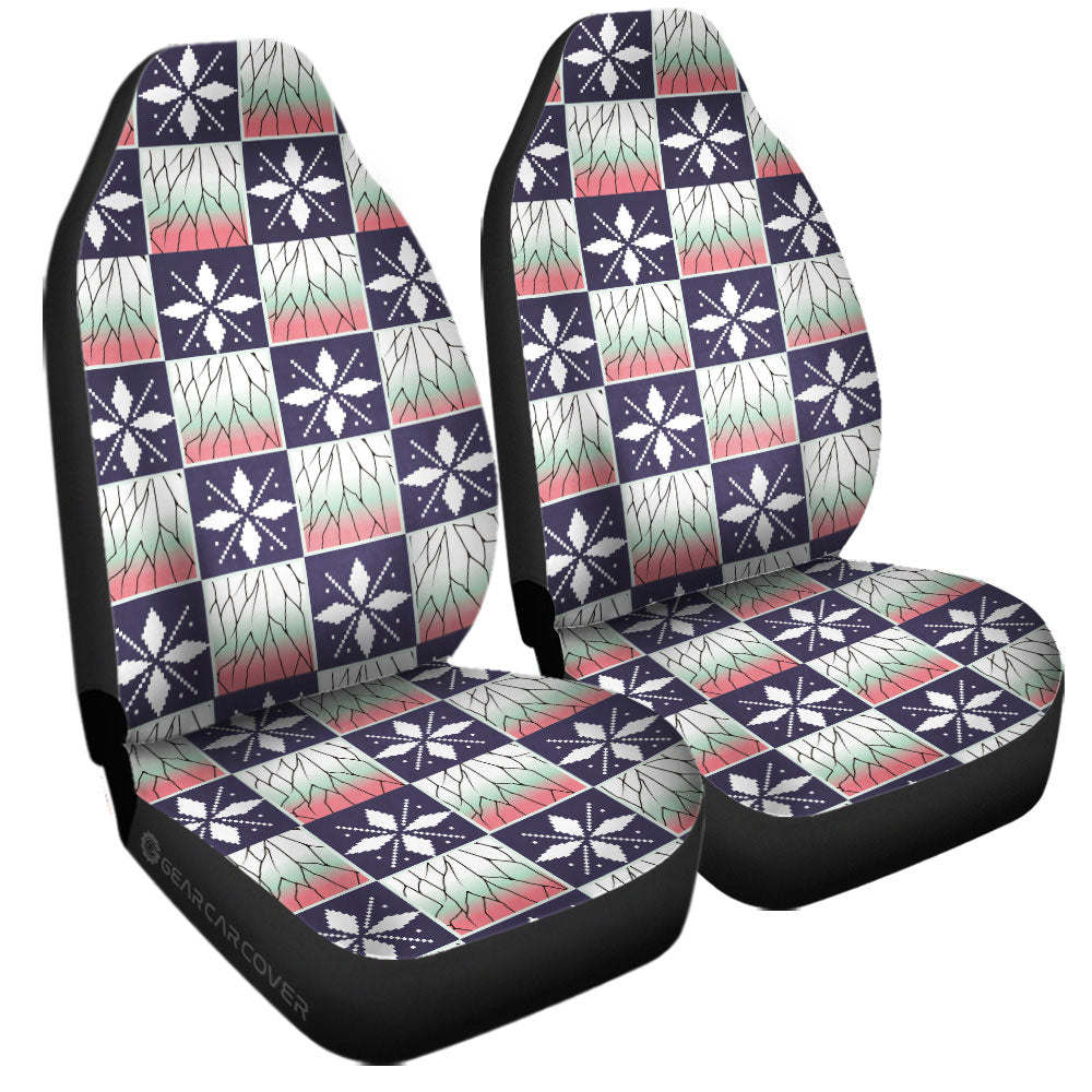 Shinobu Kocho Car Seat Covers Custom Anime Car Accessories