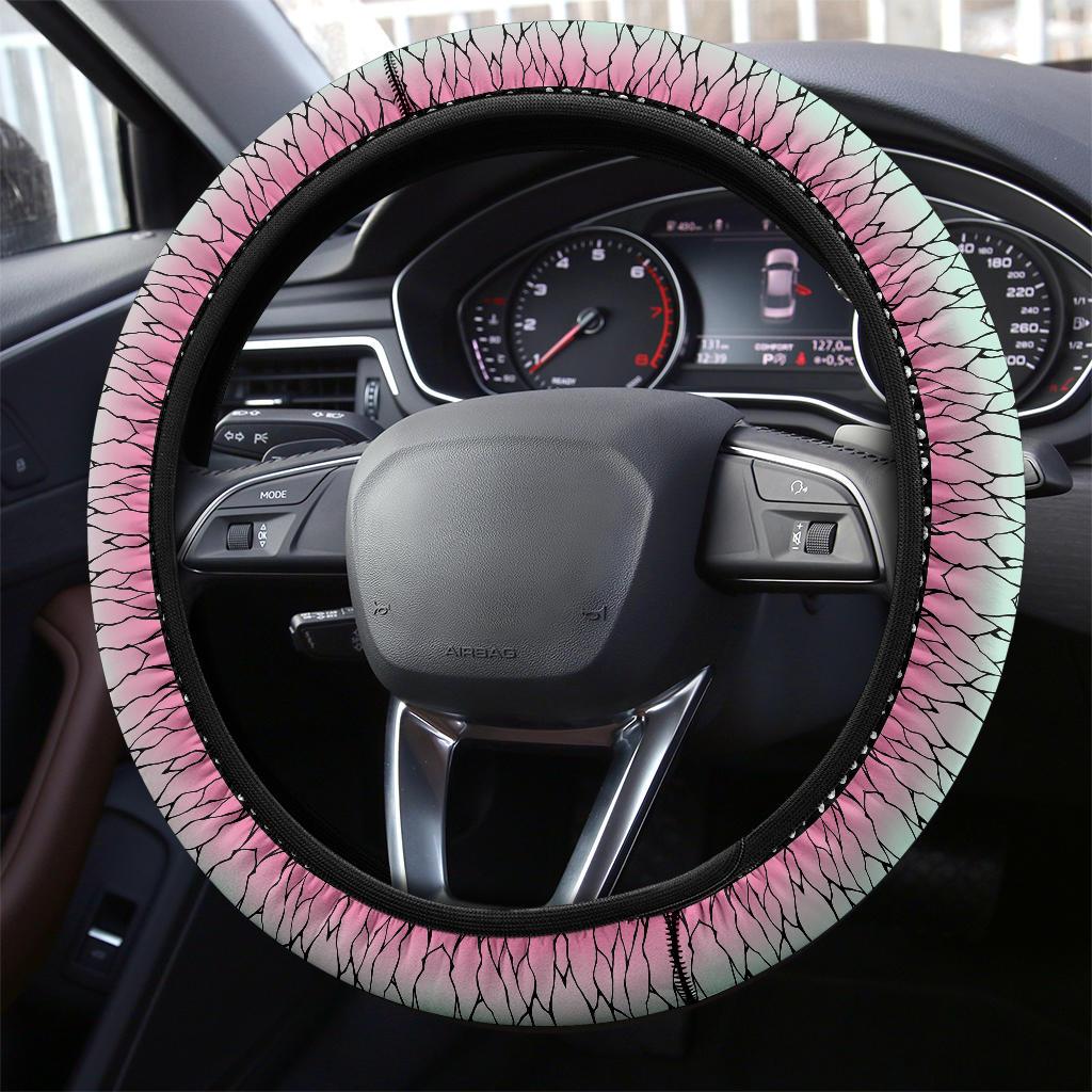 Shinobu Kocho Demon Slayer Anime Car Steering Wheel Cover 1