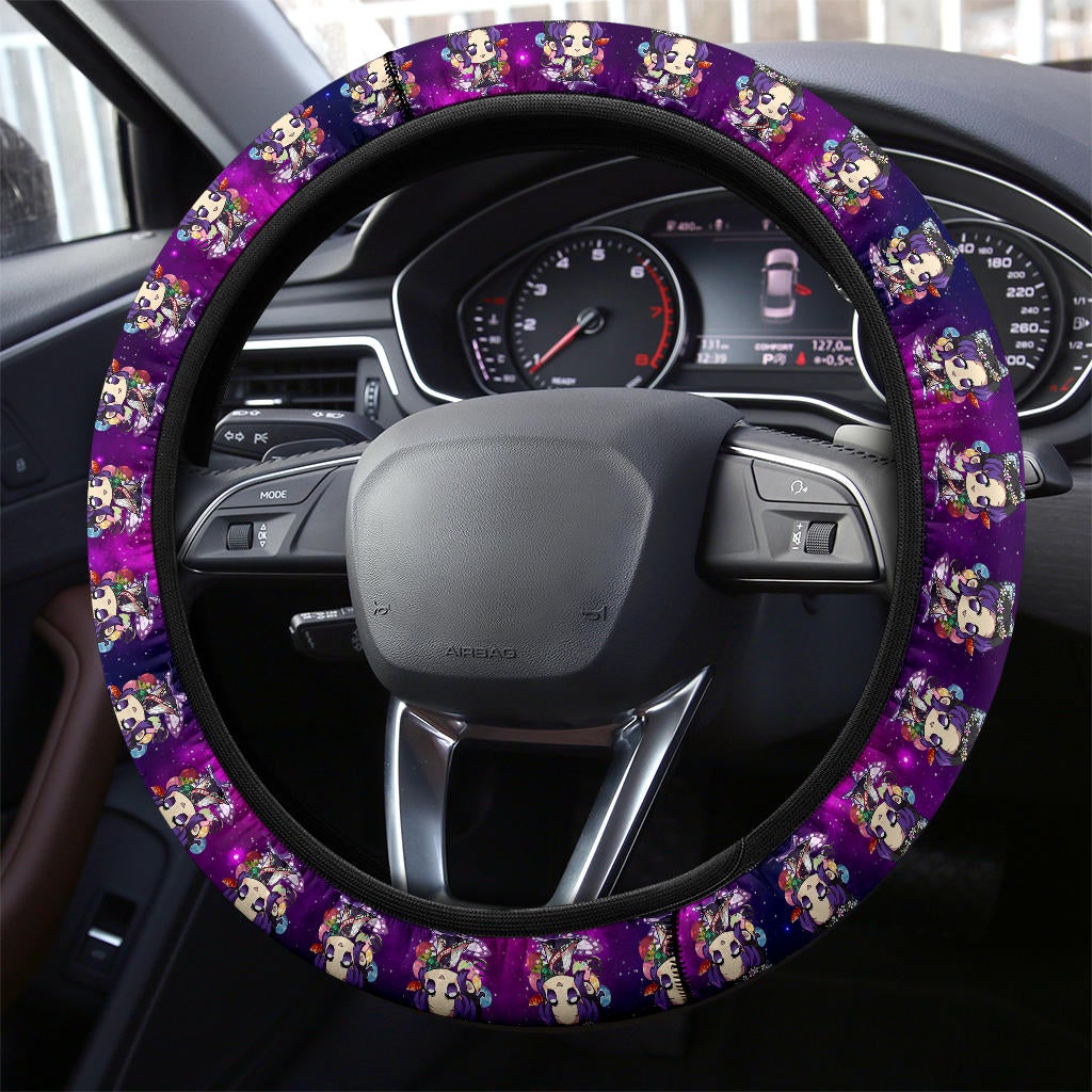 Shinobu Kocho Demon Slayer Anime Premium Custom Car Steering Wheel Cover 2