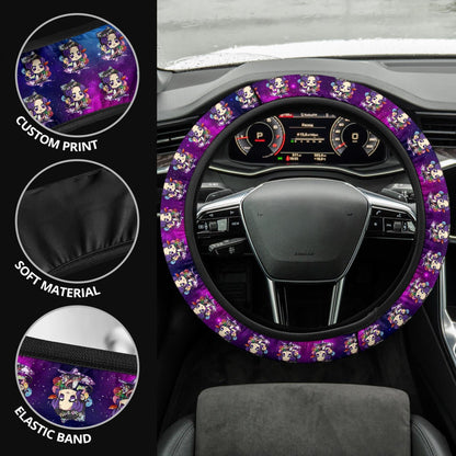 Shinobu Kocho Demon Slayer Anime Premium Custom Car Steering Wheel Cover 2