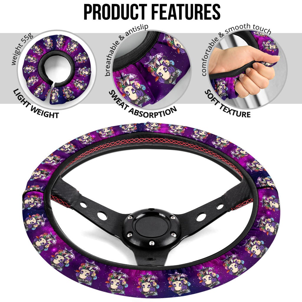 Shinobu Kocho Demon Slayer Anime Premium Custom Car Steering Wheel Cover 2