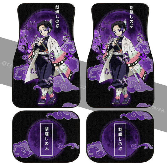 Shinobu Kochou Car Floor Mats Custom Anime Demon Slayer Car Accessories