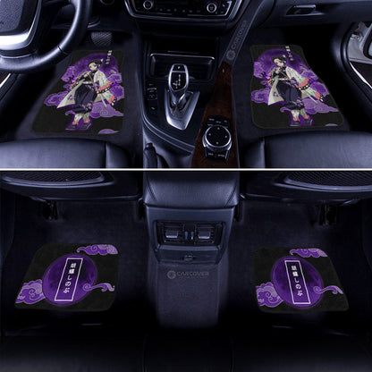 Shinobu Kochou Car Floor Mats Custom Anime Demon Slayer Car Accessories
