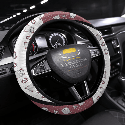 Shinsuke Kita Anime Steering Wheel Cover Custom Haikyuu Anime Car Accessories