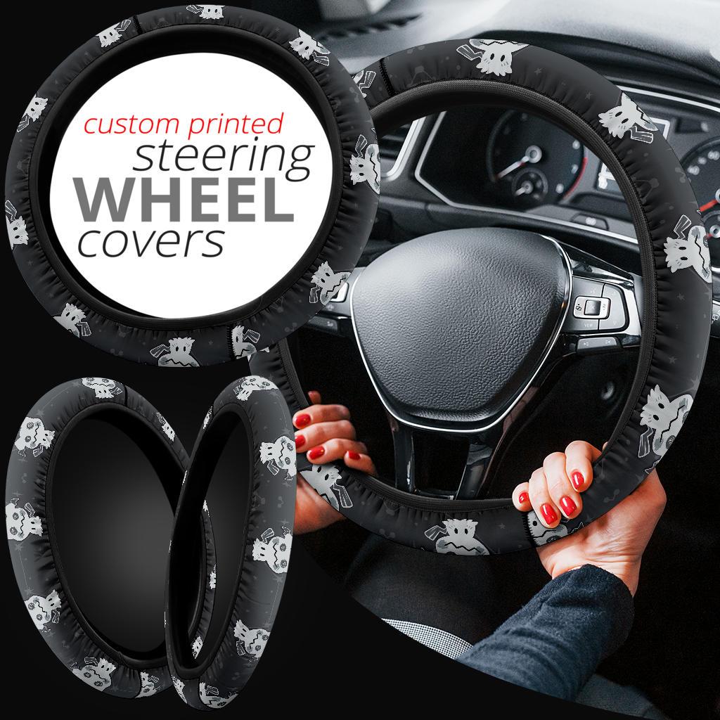 Shiny Mimikyu Car Steering Wheel Cover