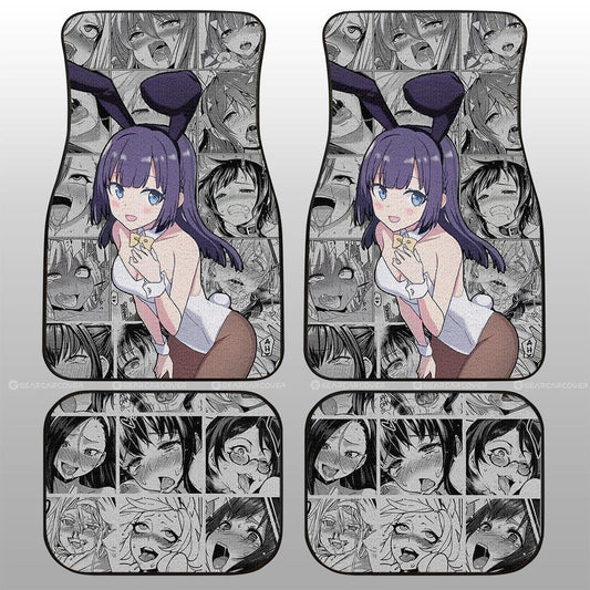 Shoko Makinohara Car Floor Mats Custom Bunny Girl Senpai Car Accessories