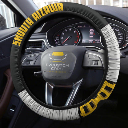 Shouta Aizawa Anime Steering Wheel Cover Custom Eraserhead My Hero Academia Anime Car Accessories