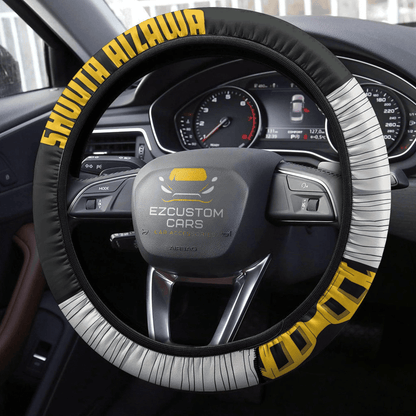 Shouta Aizawa Anime Steering Wheel Cover Custom Eraserhead My Hero Academia Anime Car Accessories